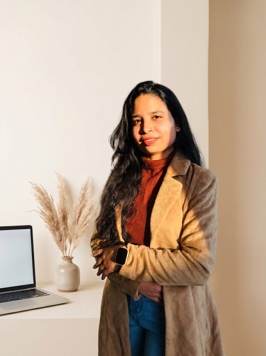Neha Brahambhatt, founder of Cozy GN Studio